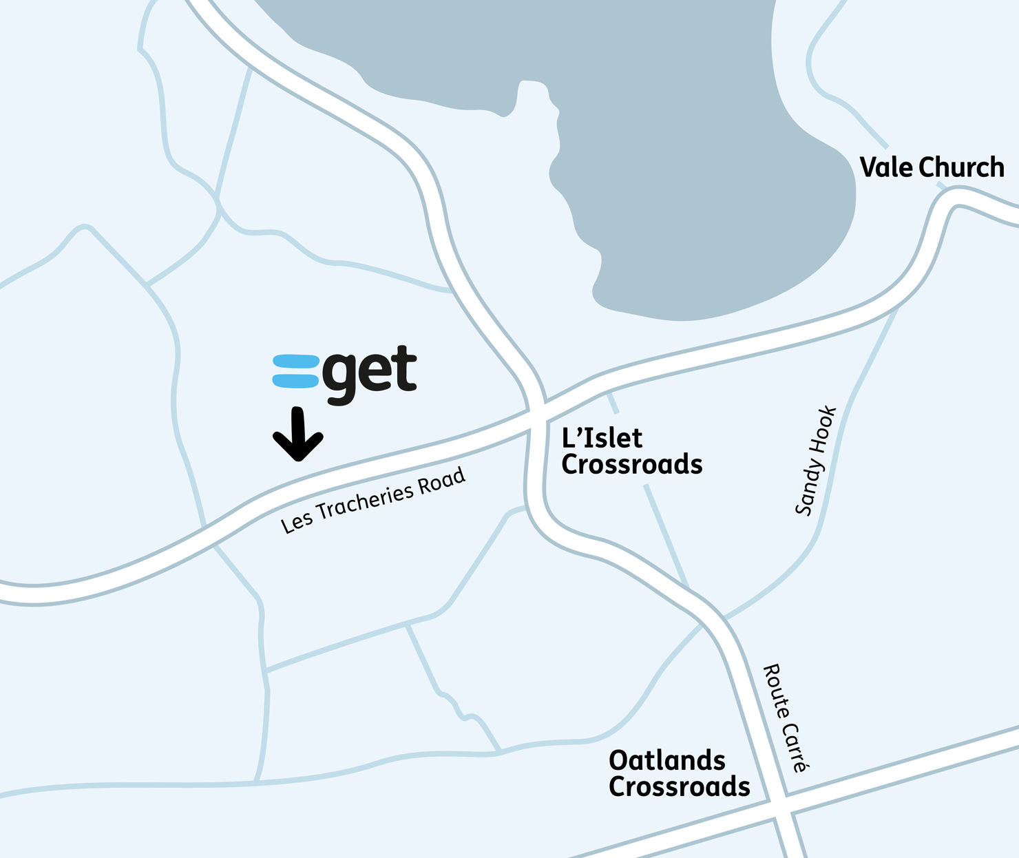 The Guernsey Employment Trust map